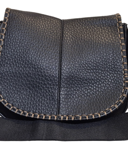 Black Charlie Cross Body Bag